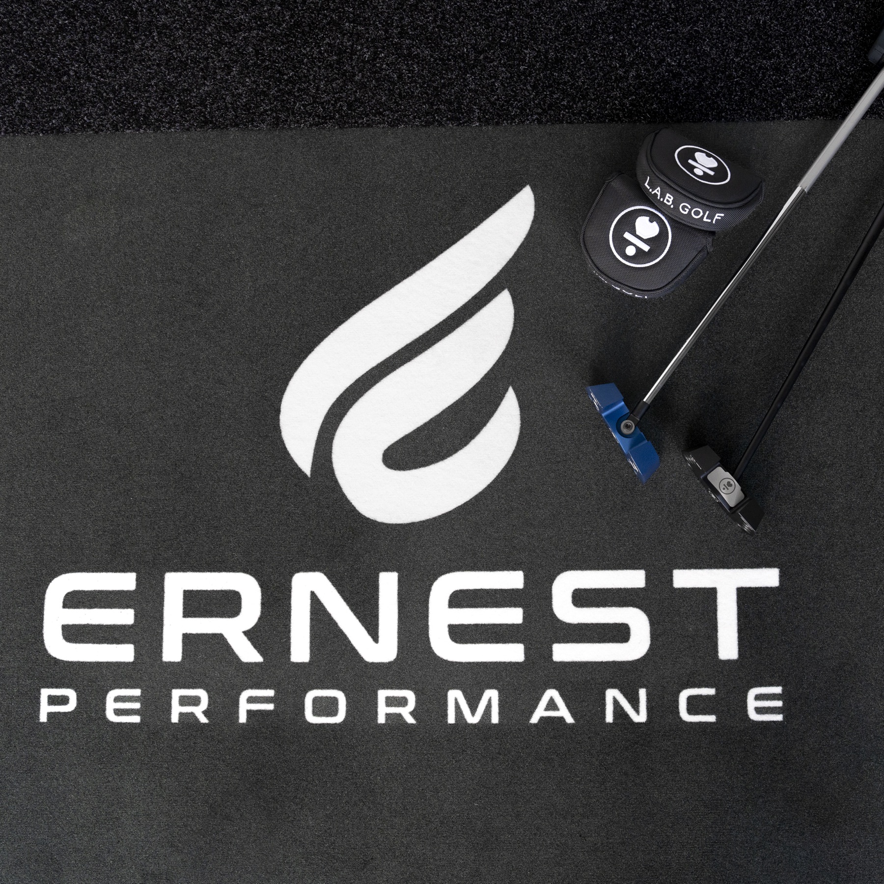 Ernest Performance branded fitting mat